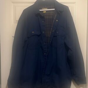 Cabela's Navy Shirt Jacket for Men
